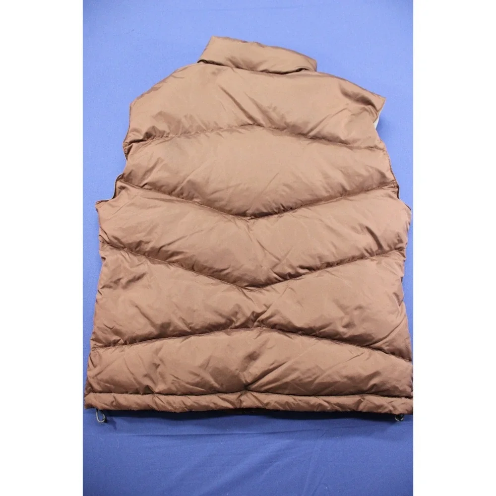 Eastern Mountain Outdoors Goose Down Puffer Vest Brown Size‎ Medium Womens